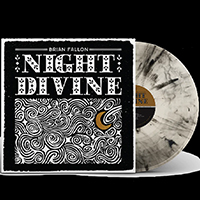 Brian Fallon- Night Divine LP (Natural With Black Swirl Vinyl) (Gaslight Anthem) (Sale price!)