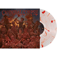 Cannibal Corpse- Chaos Horrific LP (Red & Orange Ink Spots Vinyl) (Sale price!)