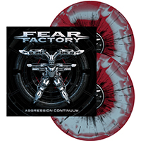 Fear Factory- Aggression Continuum 2xLP (Red And Blue Splatter Vinyl) (Sale price!)