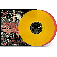 Watain- Die In Fire, Live In Hell 2xLP (Yellow & Red Vinyl) (Sale price!)
