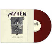 Mayhem- Live In Ski LP (Oxblood Vinyl, Etched B-Side)