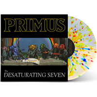 Primus- The Desaturating Seven LP (Midnight Rainbow Splatter Vinyl)