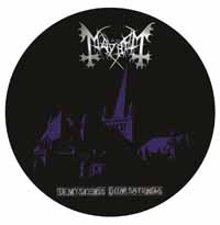 Mayhem- De Mysteriis Dom Sathanas Pic Disc LP