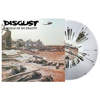 Disgust- A World Of No Beauty 2xLP (Clear With Splatter Vinyl)