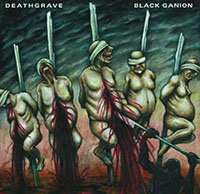 Deathgrave/Black Ganion- Split LP (Maroon Vinyl)