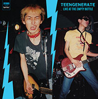 Teengenerate- Live At The Empty Bottle LP (Blue Vinyl)