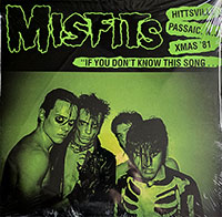 Misfits- Hittsville Passaic NJ XMas '81 LP (Color Vinyl)
