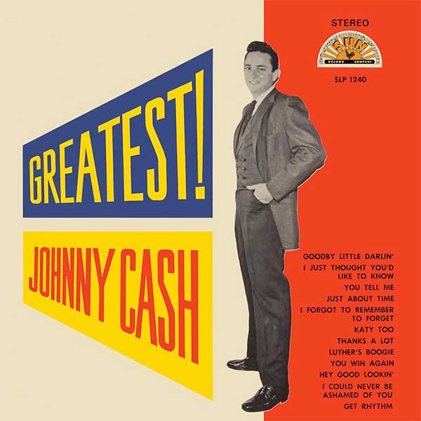 Johnny Cash- Greatest! LP (Sale price!)