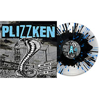 Plizzken- And Their Paradise Is Full Of Snakes LP (Cloudy With Cyan Splatter Vinyl)