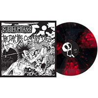 Subhumans- The Day The Country Died LP (Black Ice & Red Splatter Pinwheel Vinyl)