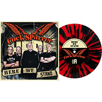 Cock Sparrer- Here We Stand 7" (Blood Red Splatter)