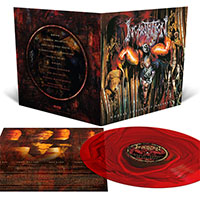 Incantation- Mortal Throne Of Nazarene LP (Blood Red Ripple Vinyl)