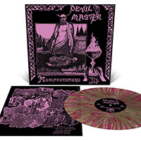 Devil Master- Manifestations LP (Black Ice With Splatter Vinyl)