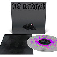 Pig Destroyer- The Octagonal Stairwell LP (Silver With Neon Magenta Splatter) (Sale price!)