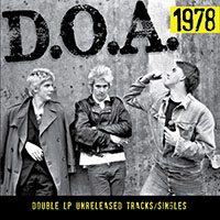 DOA- 1978 2xLP (Sale price!)