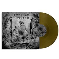 Axis Of Despair- Contempt For Man LP (Gold Vinyl) (Sale price!)