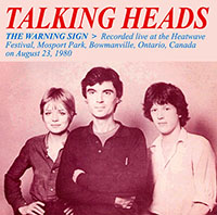 Talking Heads- The Warning Sign (Live Ontario 1980) LP