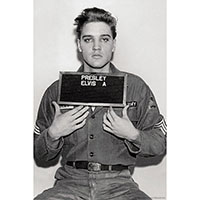Elvis Presley- Enlistment poster