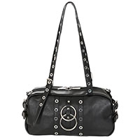 Hexy Glam Handbag by Banned Alternative in Black