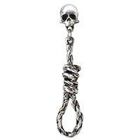 Medieval Hang Man's Noose Single Earring by Alchemy England 1977
