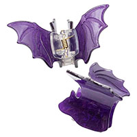 Bat Claw Hair Clip Medium Set by Kreepsville 666 - Purple
