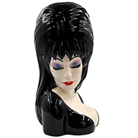 Elvira Portrait Ceramic Vase by Kreepsville 666