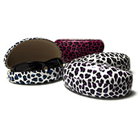 Leopard Print Hard Case for Glasses / Sunglasses - SALE