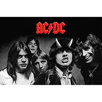 AC/DC- Highway To Hell (B&W) poster