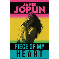 Janis Joplin- Piece Of My Heart Poster