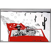 Fear And Loathing In Las Vegas- Ralph Steadman Art Poster