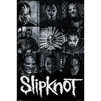 Slipknot- Faces Poster