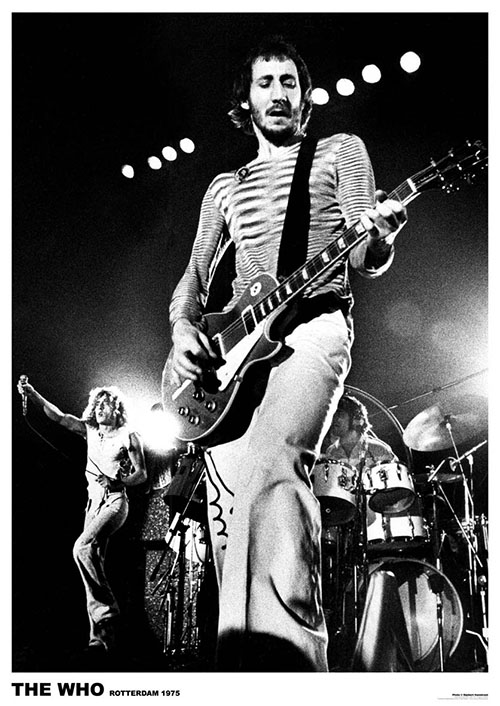 Who- Rotterdam 1975 poster (Sale price!)