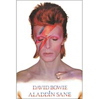 David Bowie- Aladdin Sane poster