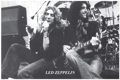 Led Zeppelin- Robert & Jimmy 1971 poster