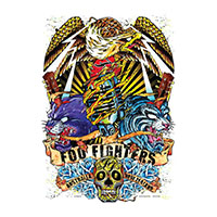 Foo Fighters- Australia/New Zealand Tour Poster