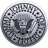 Ramones- Presidential Seal (White) embroidered patch (ep1556)