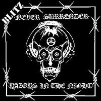 Blitz- Never Surrender cloth patch (cp309)