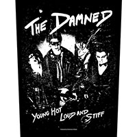 Damned- Young Hot Loud And Stiff Sewn Edge Back Patch (bp315)