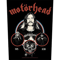 Motorhead- 1975-2025 Sewn Edge Back Patch (bp318)