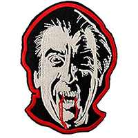 Dracula (Christopher Lee) Embroidered Patch (ep1606)