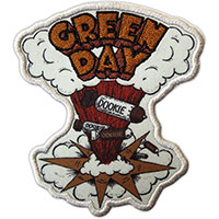Green Day- Dookie Bombs (Die Cut) embroidered Patch (ep1461)