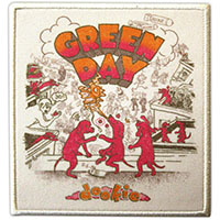 Green Day- Dookie Dogs embroidered Patch (ep1463)