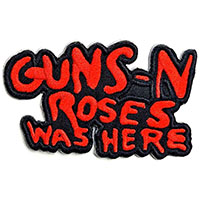 Guns N Roses- Was Here Embroidered Patch (ep1525)