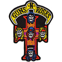 Guns N Roses- Appetite For Destruction Cross Embroidered Patch (ep1474)