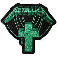 Metallica- Master Of Puppets Cross Embroidered Patch (ep1490)