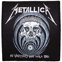 Metallica- In Vertigo You Will Be Embroidered Patch (ep1494)