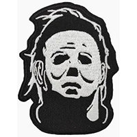 Halloween- Michael Myers Mask Embroidered Patch 