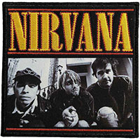 Nirvana- Band Pic Embroidered Patch (ep1542)