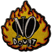 No Doubt- Logo Embroidered Patch (ep1497)