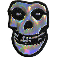 Misfits- Iridescent Skull embroidered patch (ep65)